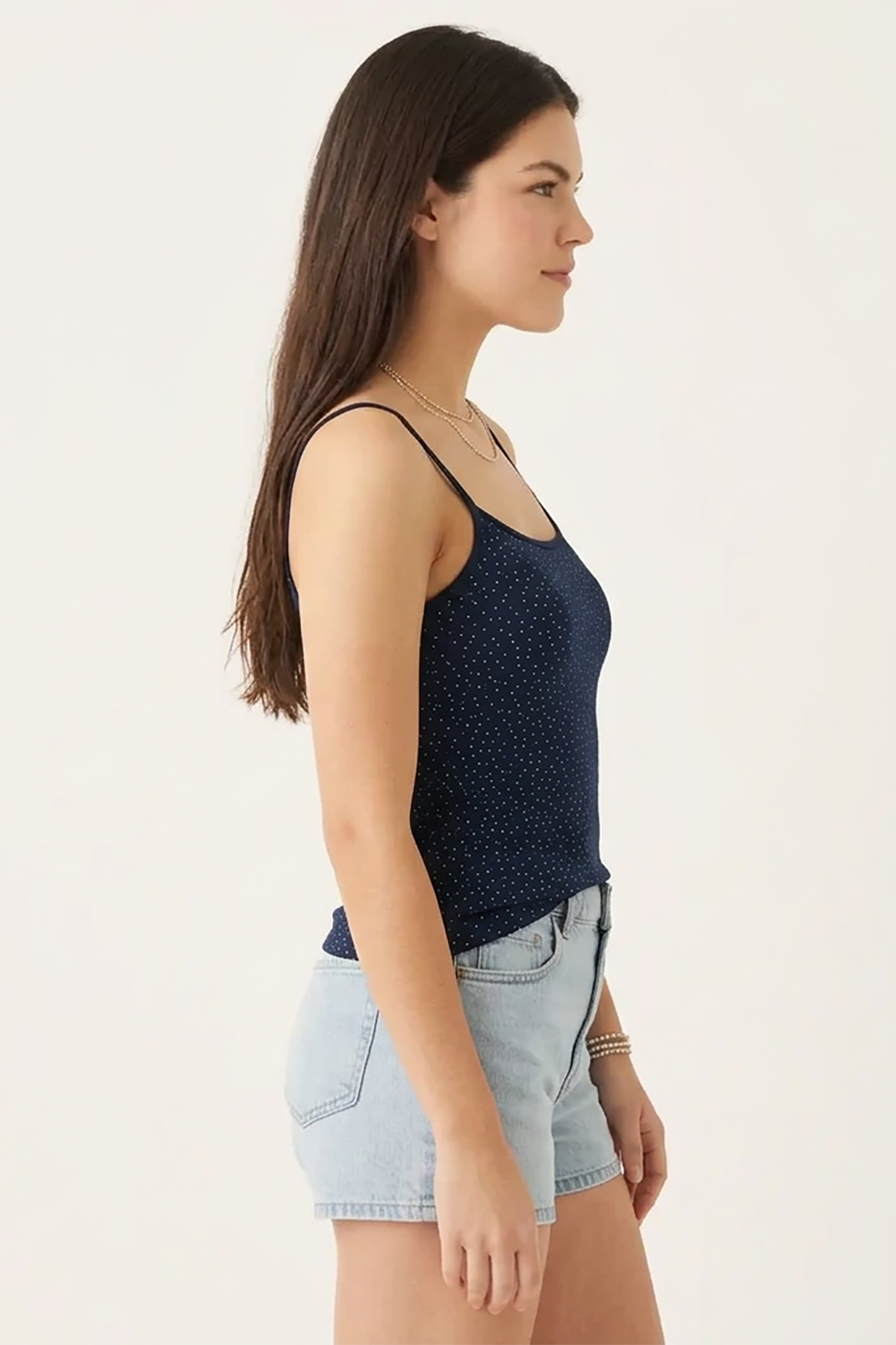 BLS - Zorana Stretchable Cotton Camisole - Black — image 3 — Meeshop Pakistan