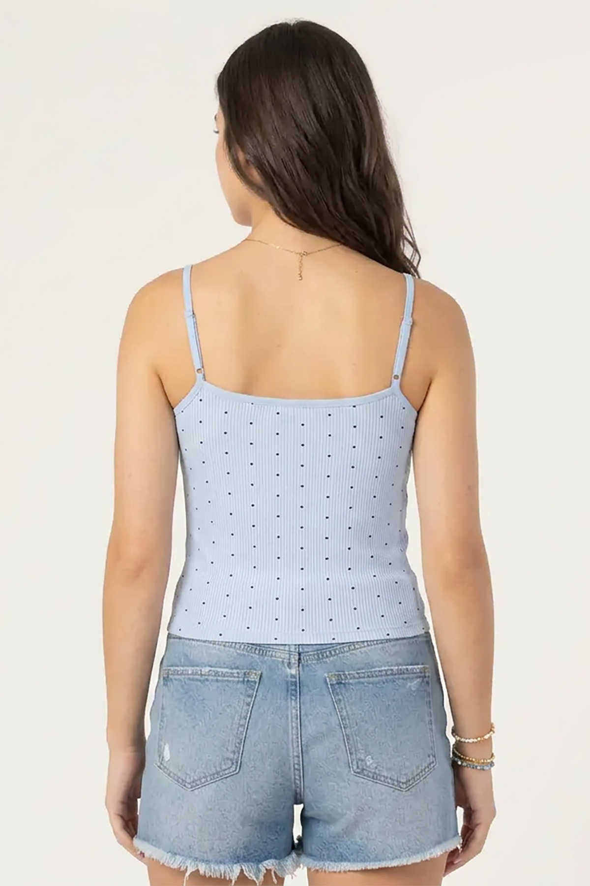 BLS - Zorana Stretchable Cotton Camisole - Blue — image 2 — Meeshop Pakistan