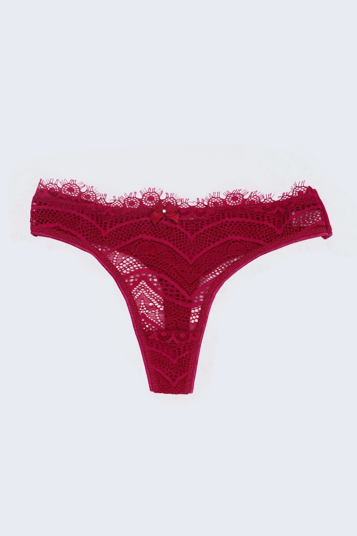 BLS - Lenore Lace Thong - Fuchsia — image 1 — Meeshop Pakistan