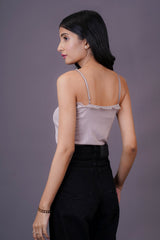 BLS - Ayleen Lace Camisole - Bark Pink view 2