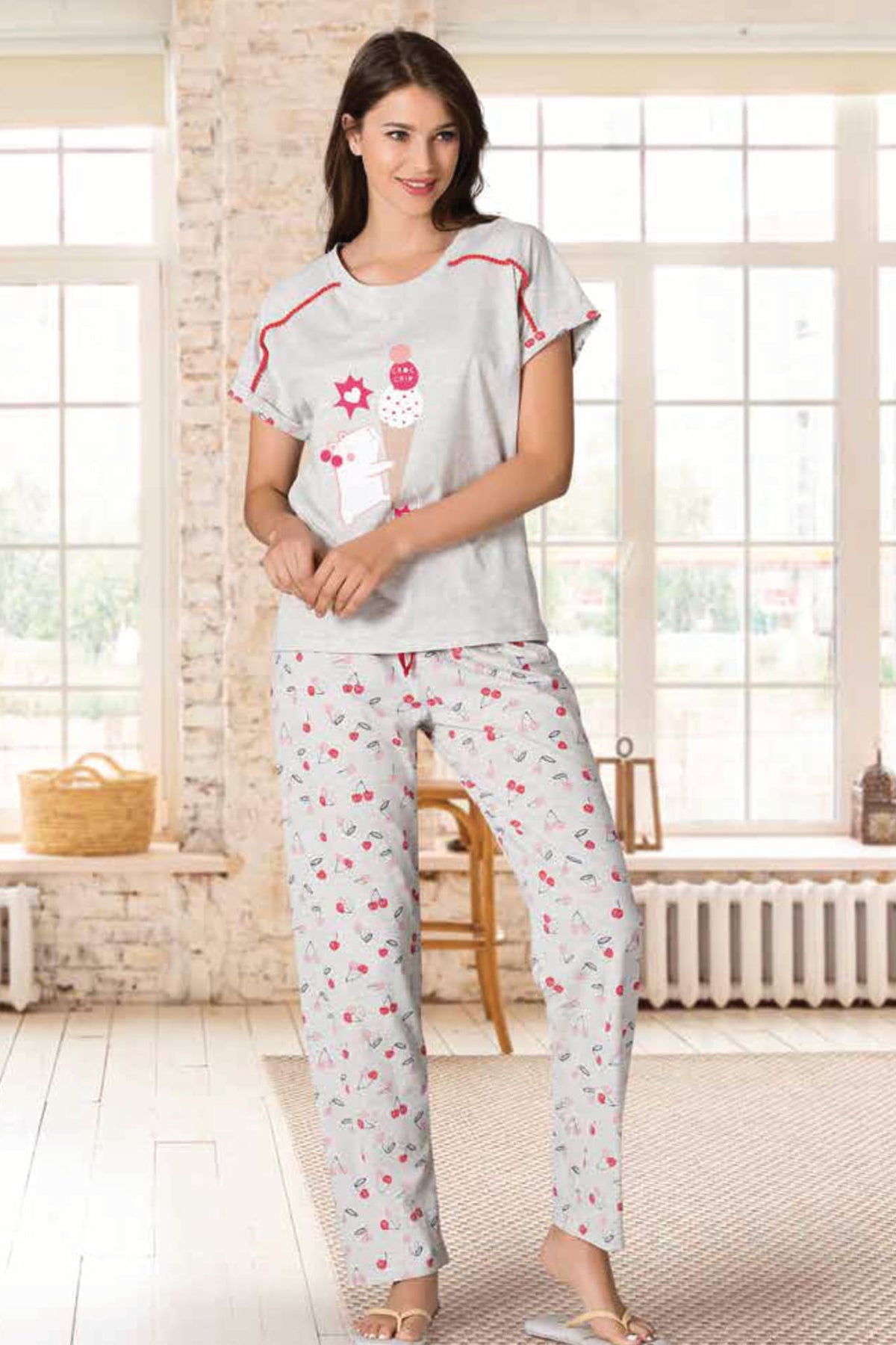 BLS - Serap Cotton Pajama Sets — image 1 — Meeshop Pakistan