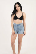 BLS - Berna Non Padded Cotton Teen Bra - Black