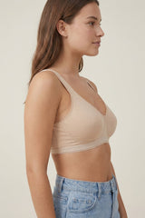 BLS - Carole Non Wired And Non Padded Cotton Bra - Skin view 3