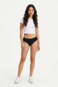 BLS - Zusa Cotton Teen Panty - Black