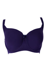 BLS - Barbola Wired And Padded Bra - Navy Blue view 1