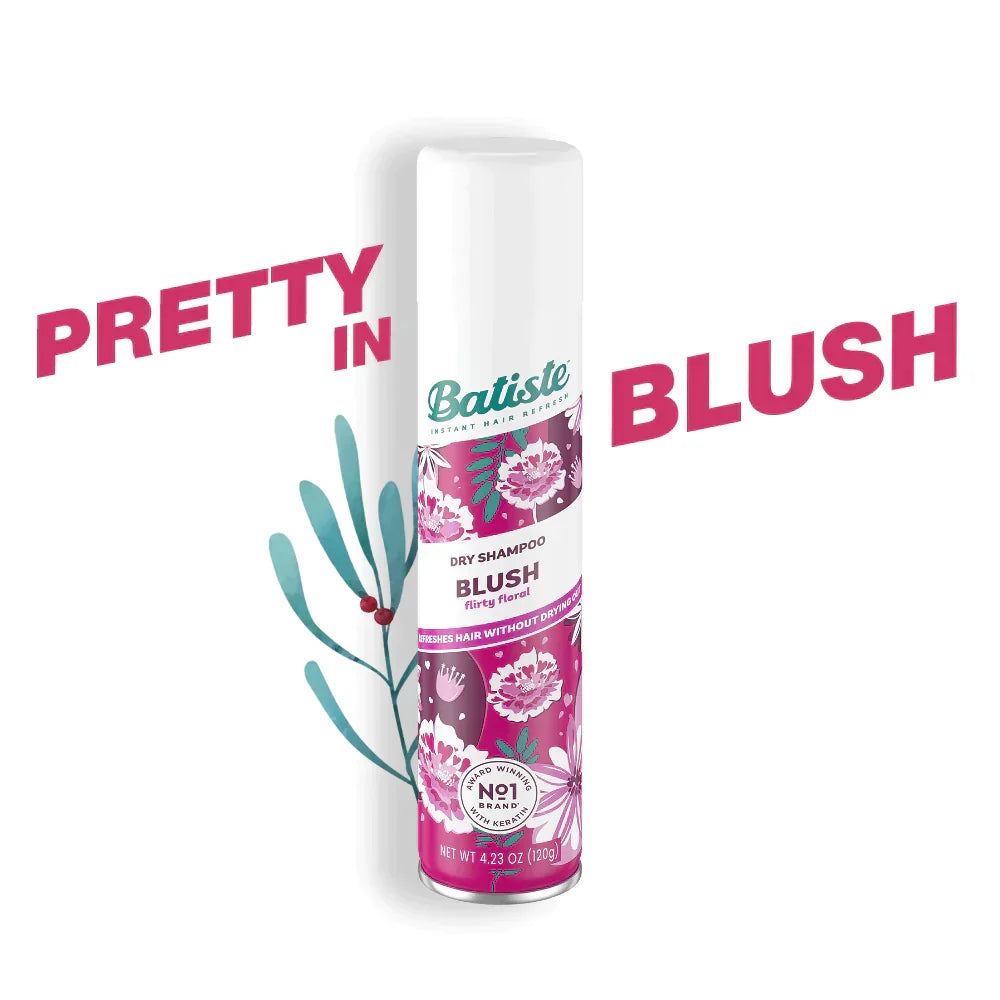 Batiste - Floral and Flirty Blush Dry Shampoo - 200ml — image 1 — Meeshop Pakistan