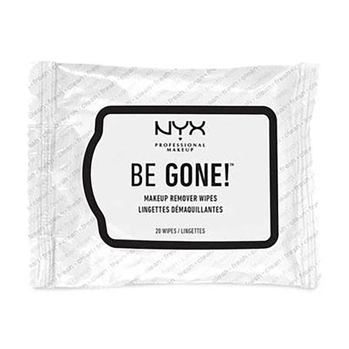 NYX - Be Gone Makeup Remover Wipes - 01 — image 1 — Meeshop Pakistan