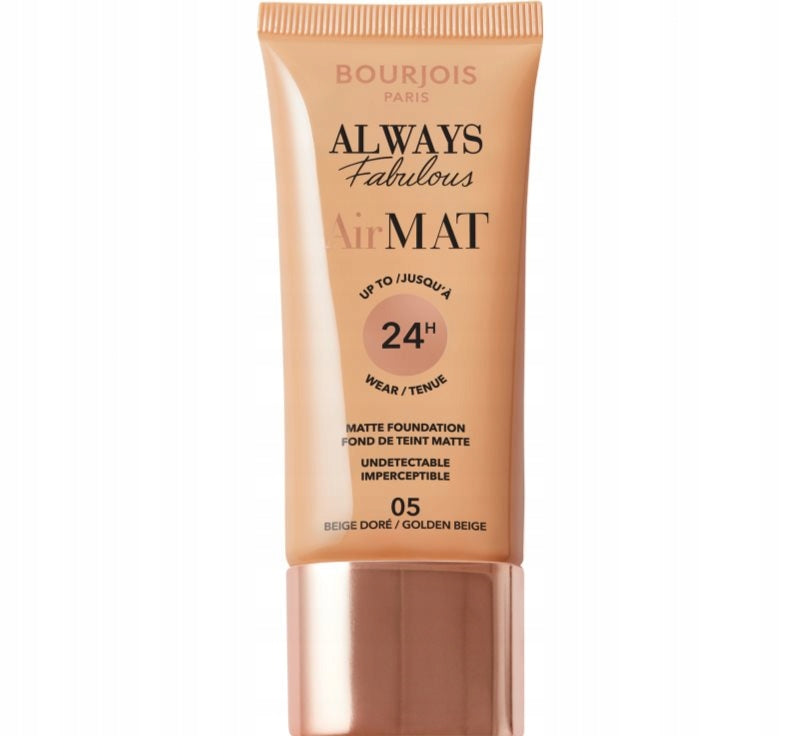 Bourjois - Always Fabulous Air Mat Foundation - 05 Golden Beige — image 1 — Meeshop Pakistan