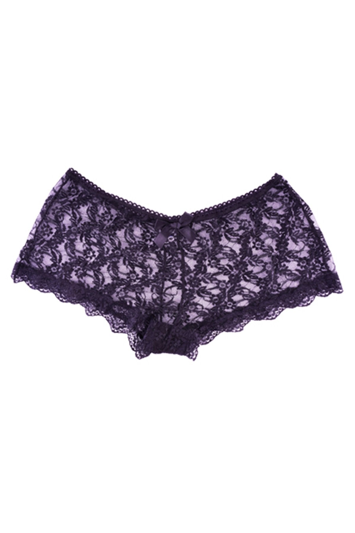 BLS - Soraya Lace Boyshort - Black — image 1 — Meeshop Pakistan