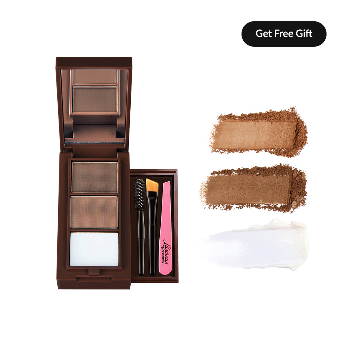 Luscious - Brow Luxe Tool Kit - Light — image 1 — Meeshop Pakistan