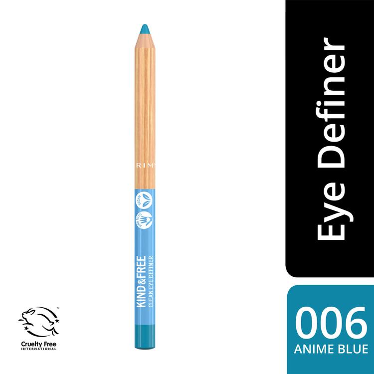 Rimmel London - Kind & Free Clean Eye Definer - 006 Anime Blue — image 1 — Meeshop Pakistan