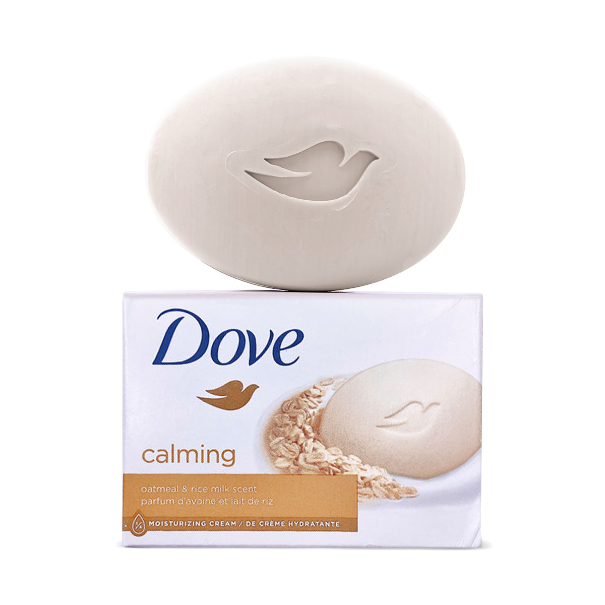 Dove - Calming + Oatmeal Soap 106G — image 1 — Meeshop Pakistan