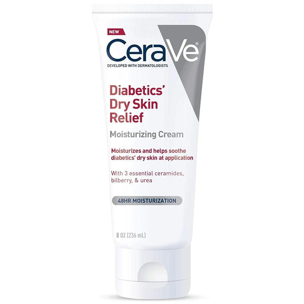 CeraVe - Diabetics Dry Skin Relief Moisturizing  Cream - 236ml — image 1 — Meeshop Pakistan