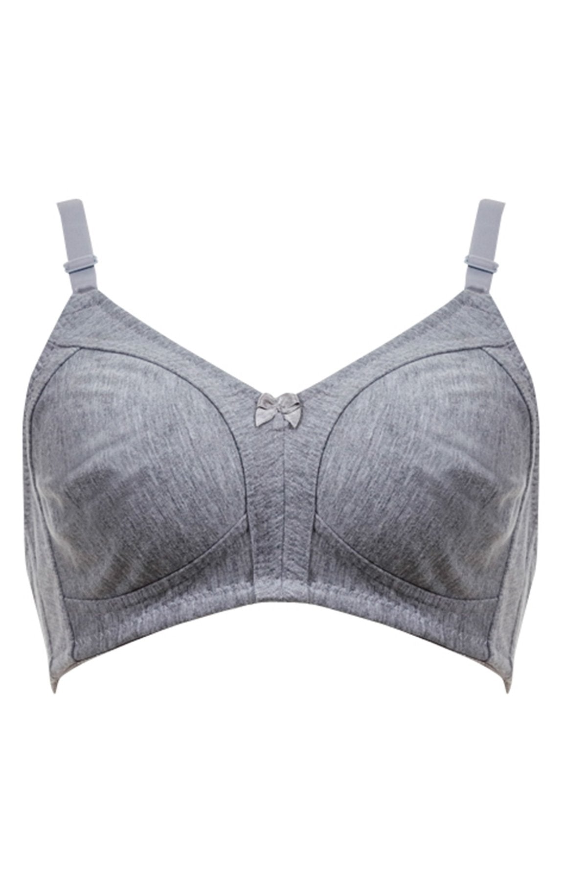 BLS - Clara Non Wired And Non Padded Cotton Bra - Grey — image 1 — Meeshop Pakistan