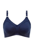 BLS - Clara Non Wired And Non Padded Cotton Bra - Navy Blue