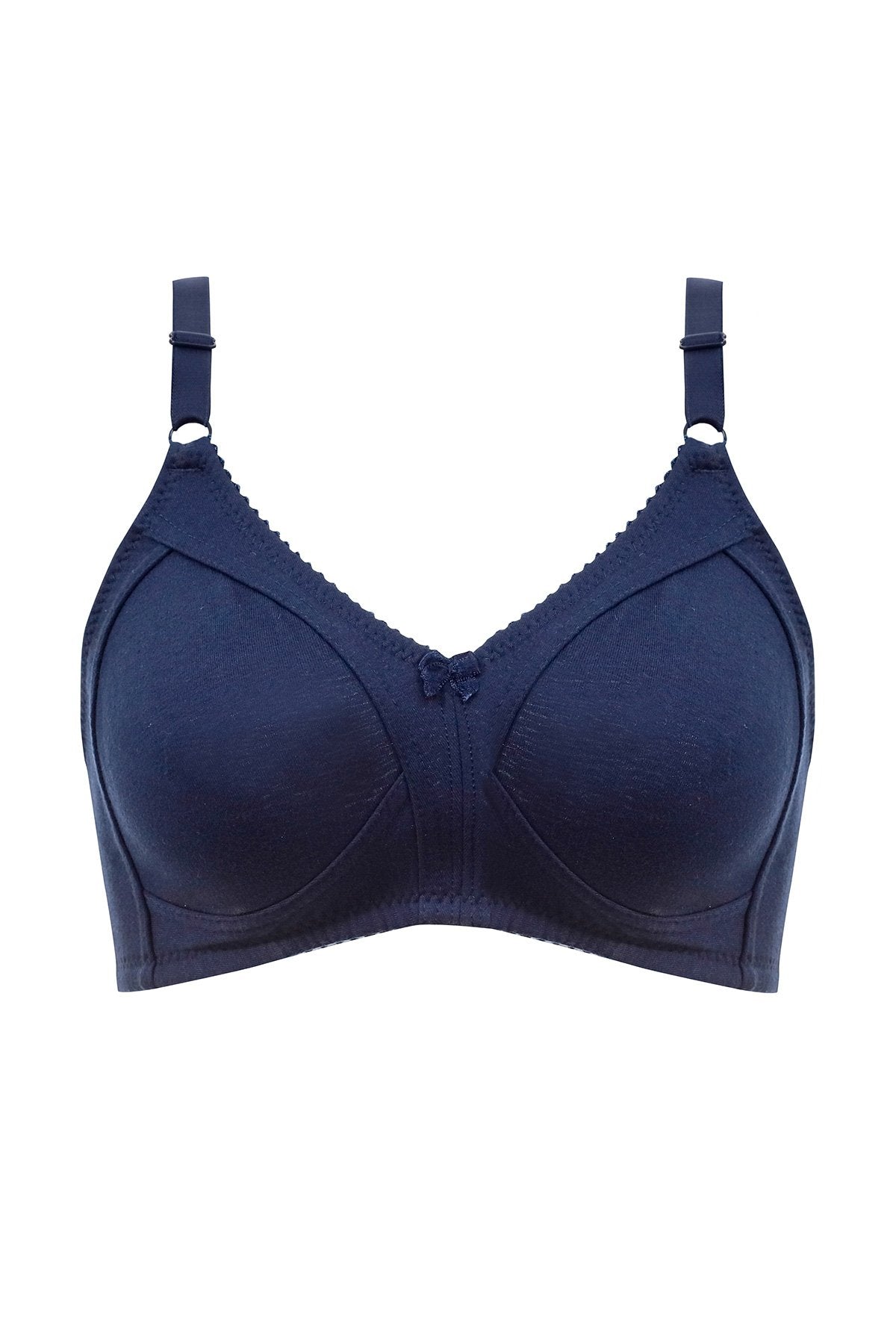 BLS - Clara Non Wired And Non Padded Cotton Bra - Navy Blue — image 1 — Meeshop Pakistan