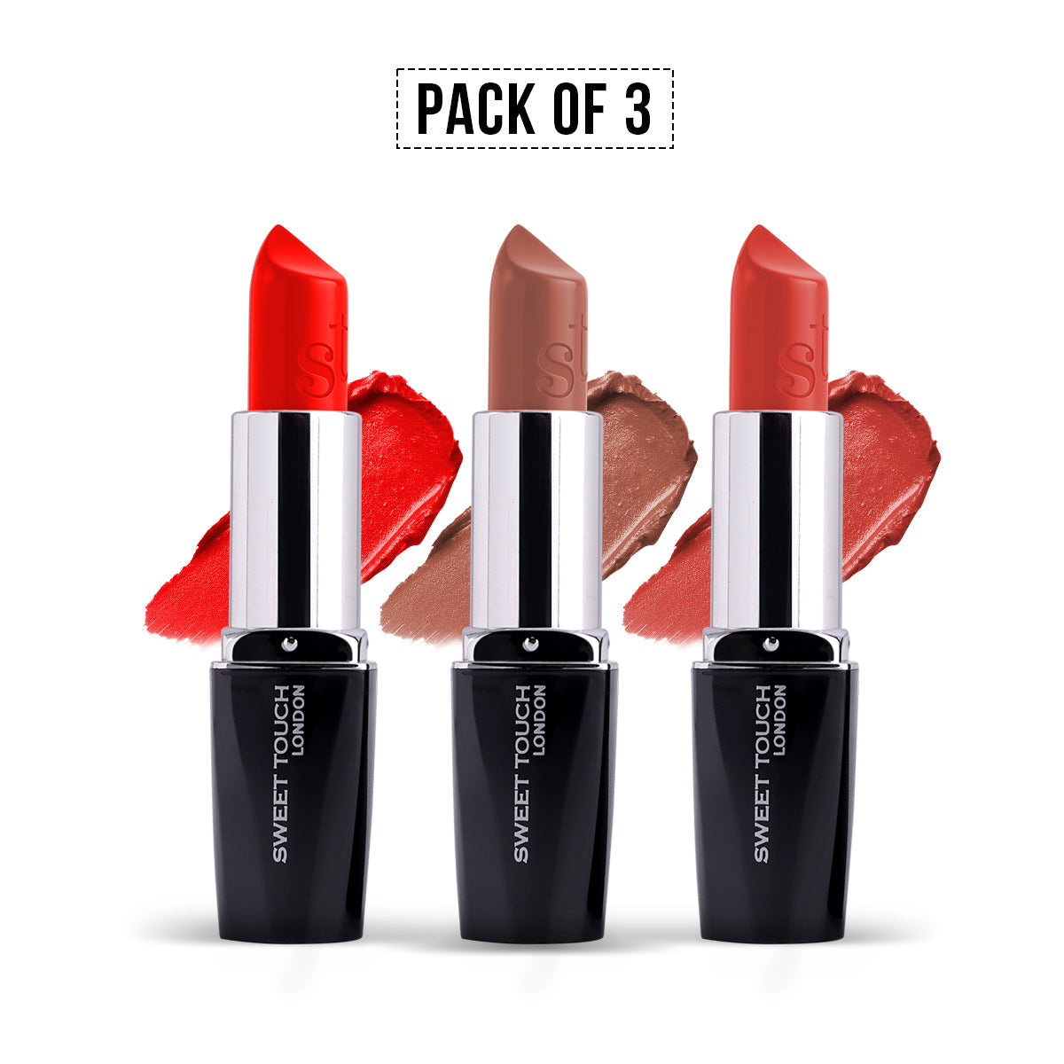 Coral Cascade Trio Lipstick Set — image 1 — Meeshop Pakistan