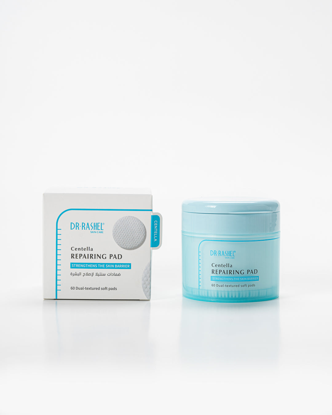Dr Rashel - Centella Repairing 60 Dual - Textured Soft Pads — image 1 — Meeshop Pakistan