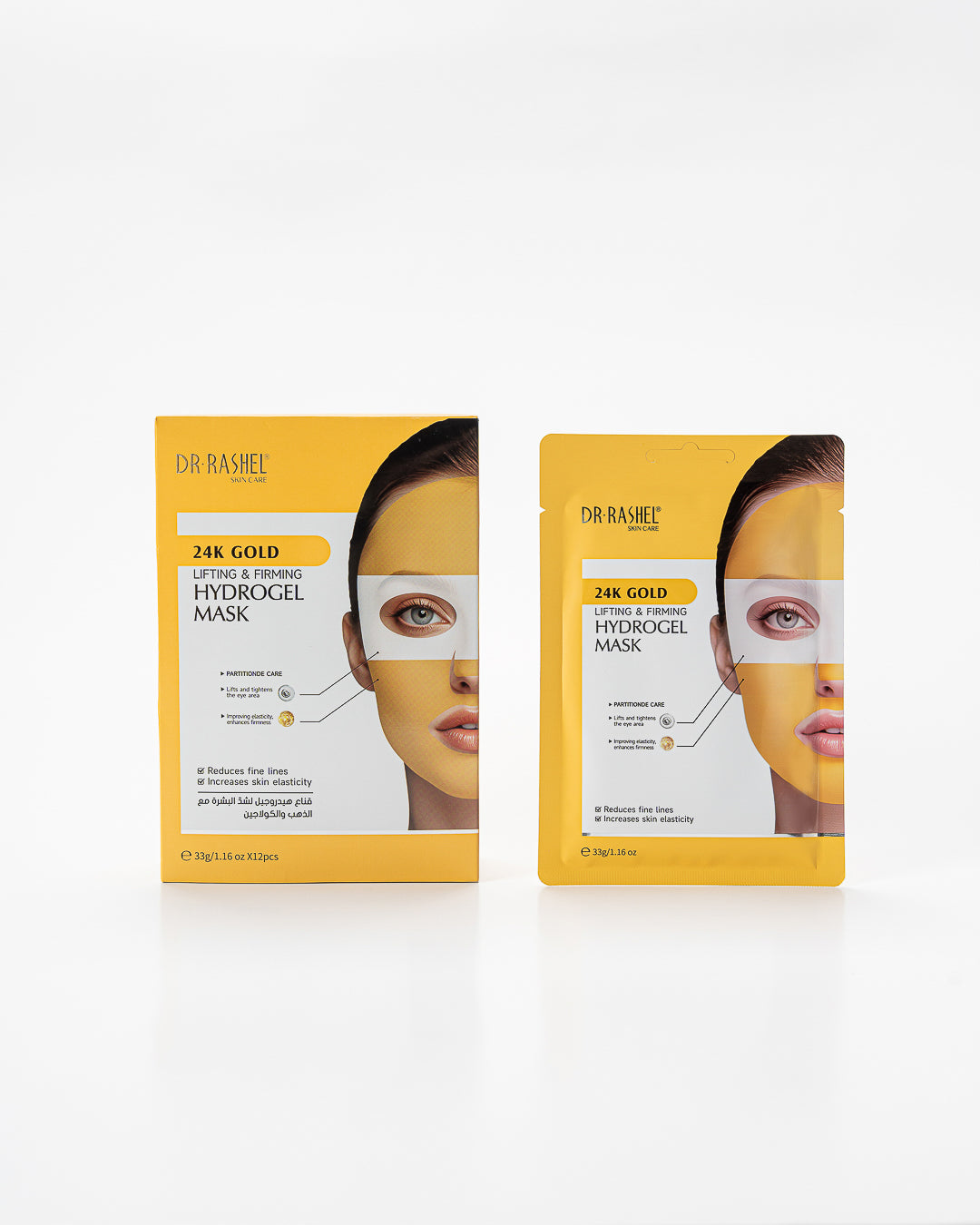 Dr Rashel - 24K Gold Lifting & Firming Hydrogel Mask 1pc — image 1 — Meeshop Pakistan