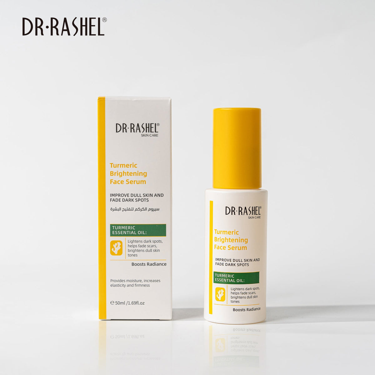 Dr Rashel - Turmeric Brightening Face Serum - 50ml — image 1 — Meeshop Pakistan