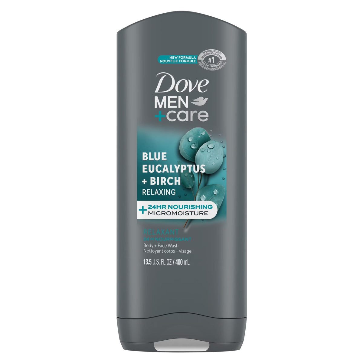 Dove - Blue Eucalyptus Face & Body Wash 400ml — image 1 — Meeshop Pakistan