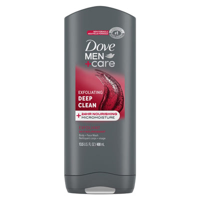 Dove - Deep Clean Face & Body Scrub 400ml