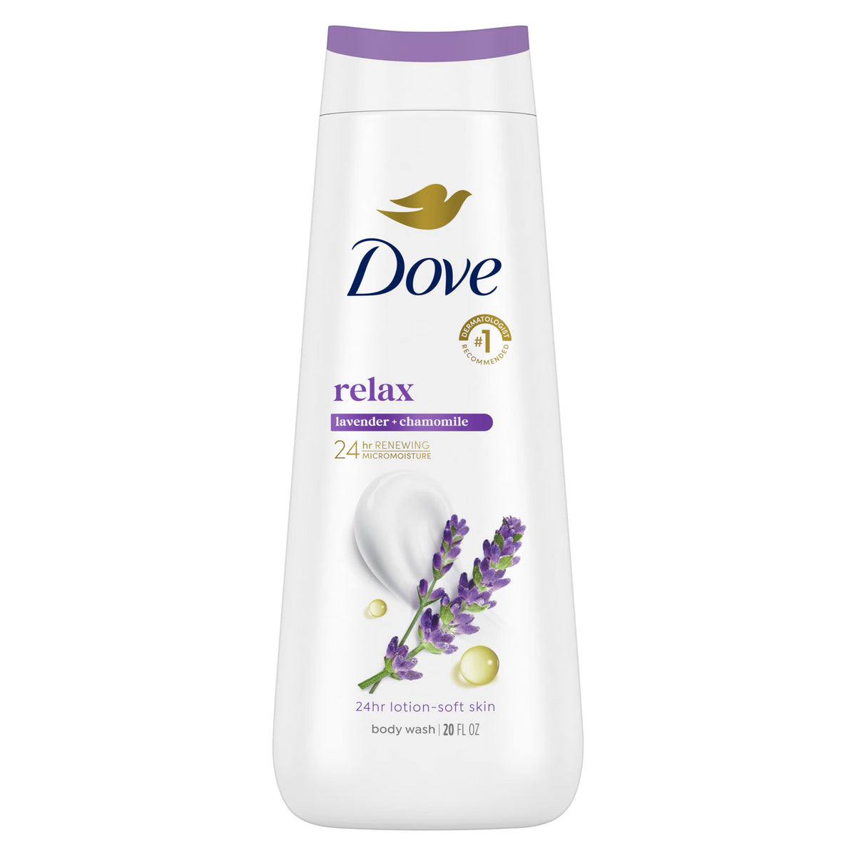 Dove - Relaxing & Lavender Body Wash - 591ml — image 1 — Meeshop Pakistan