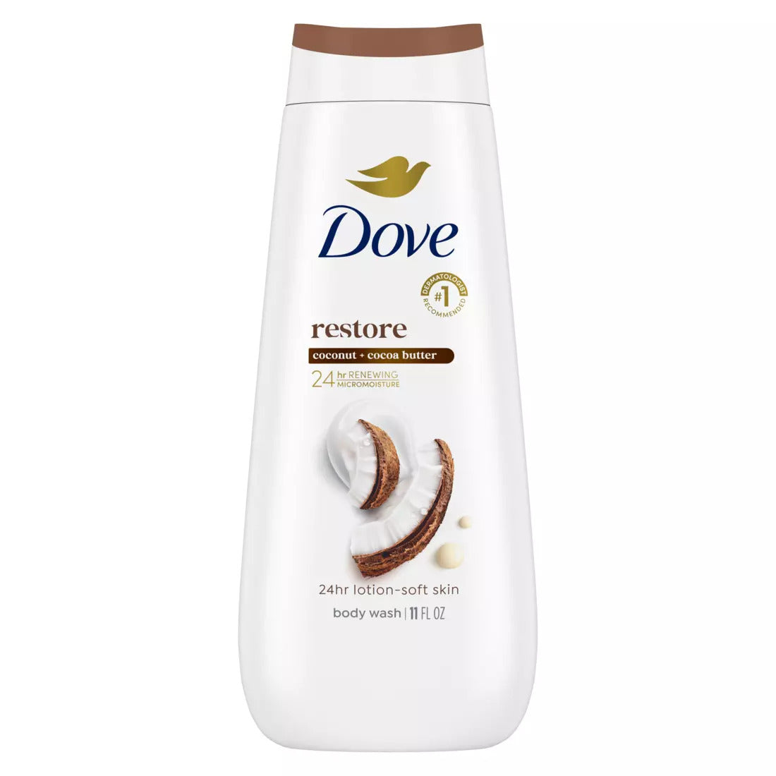 Dove - Restoring Coconut & Cocoa Butter Body Wash - 11 Fl Oz (325ml) — image 1 — Meeshop Pakistan