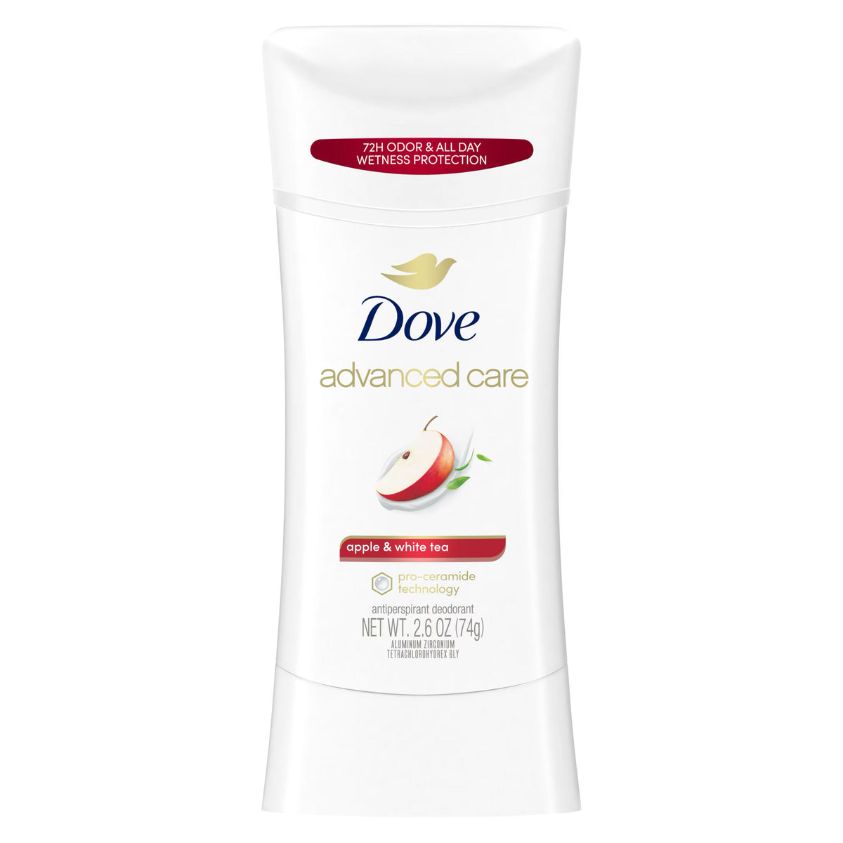 Dove - Advanced Care Apple & Tea Deodorant Stick - 74g — image 1 — Meeshop Pakistan