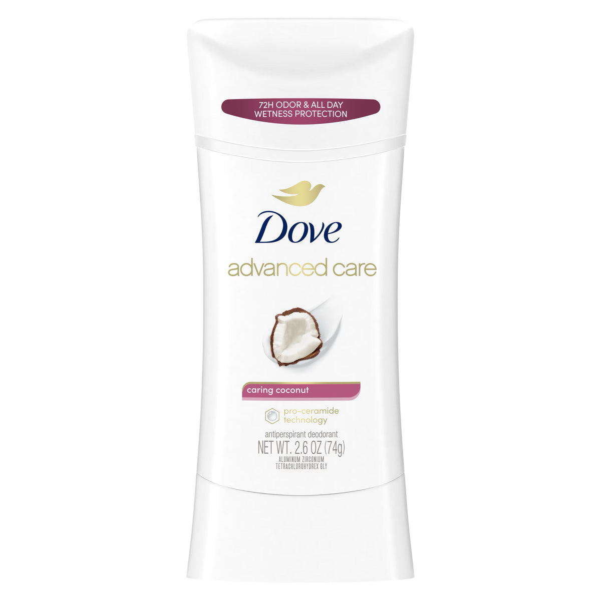 Dove - Advanced Coconut Deodorant Stick - 74g — image 1 — Meeshop Pakistan