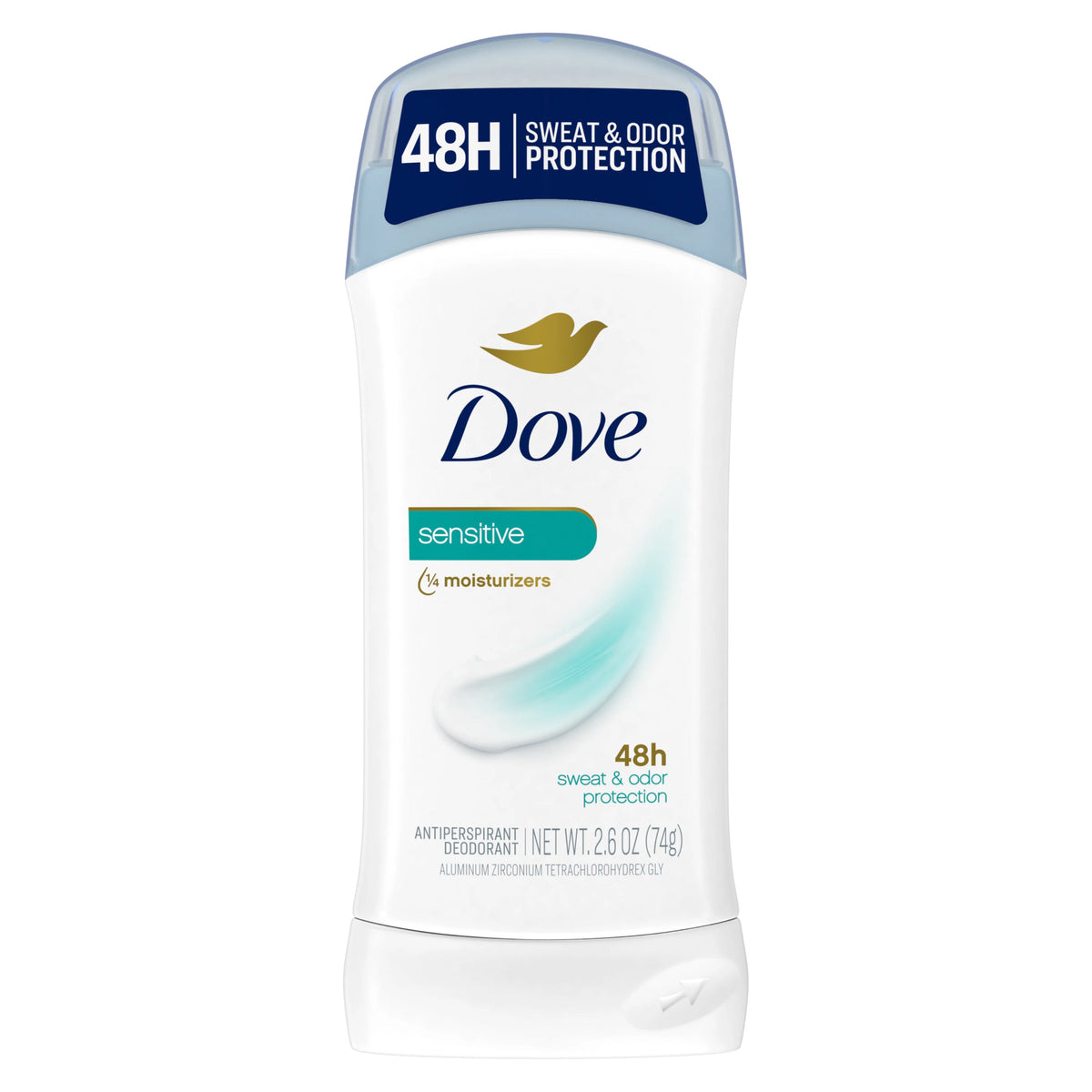 Dove - Invisible Solid Sensitive Antiperspirant Stick - 2.6 Oz (74g) — image 1 — Meeshop Pakistan