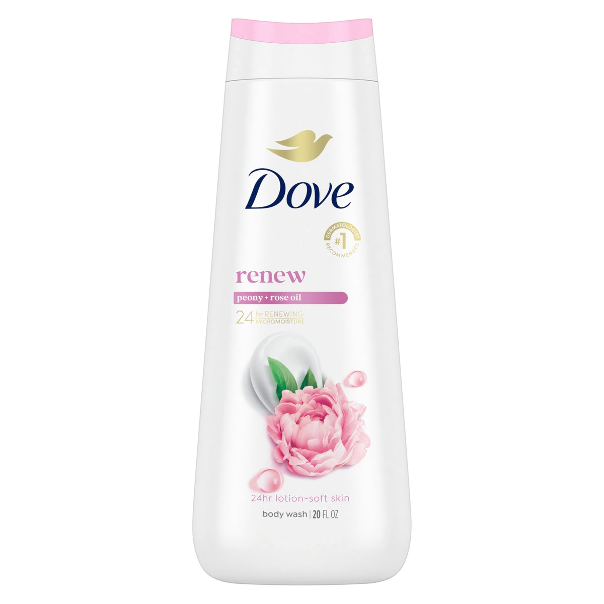 Dove - Renewing Peony & Rose Oil Body Wash - 20 Fl Oz (591ml) — image 1 — Meeshop Pakistan