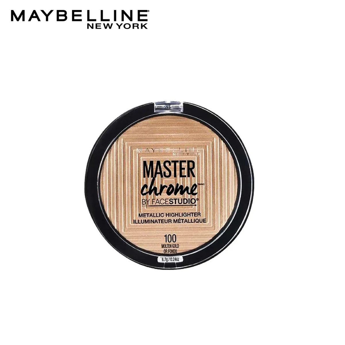 Maybelline - Face Studio Master Chrome Metallic Highlighter - 100 Molten Gold — image 1 — Meeshop Pakistan