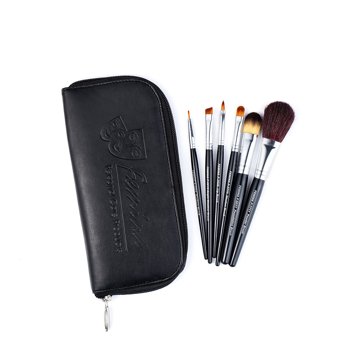 Femina - Makeup Brush Set With Pouch — image 1 — Meeshop Pakistan