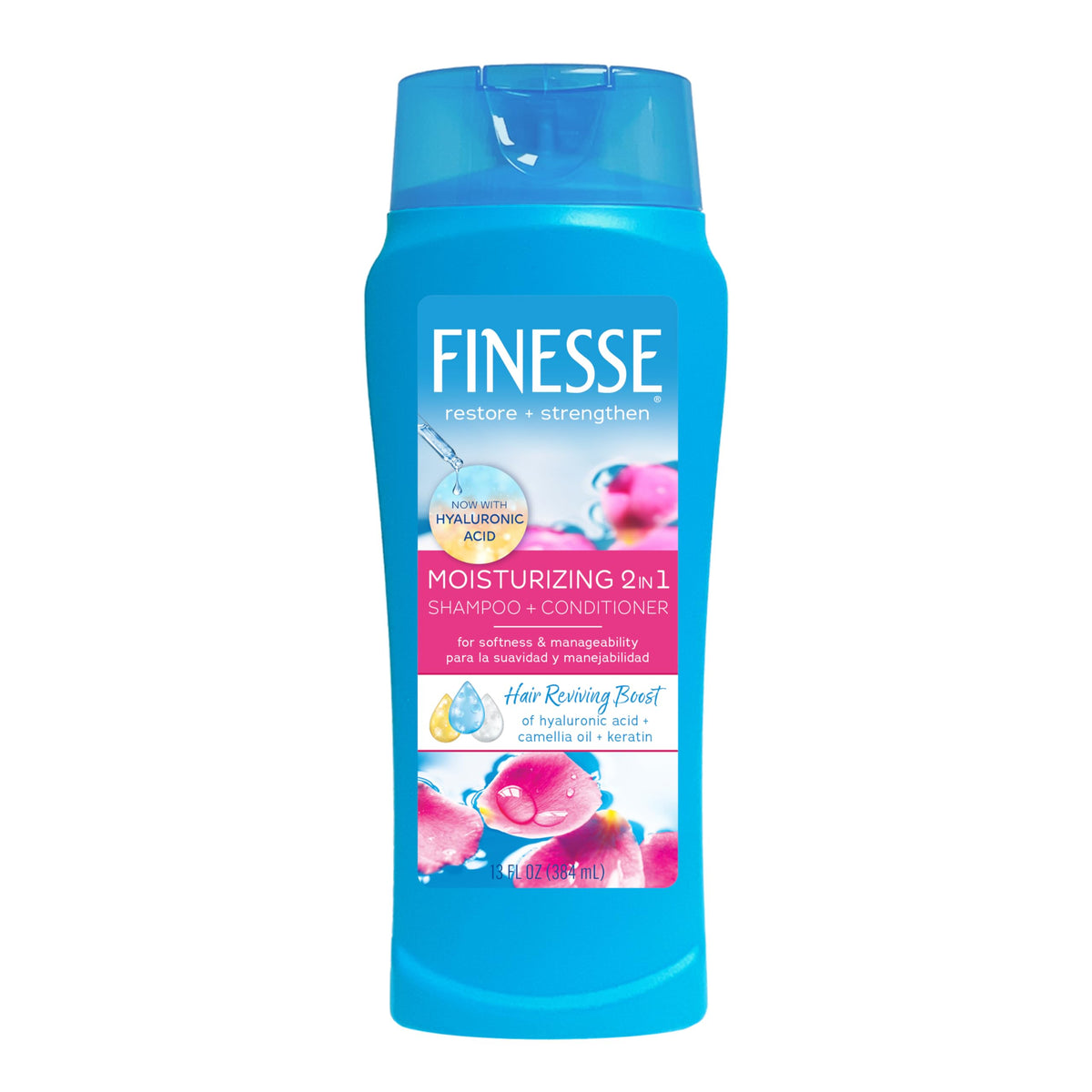 Finesse - Restore + Strengthen Moisturising 2 in 1 - 384ml — image 1 — Meeshop Pakistan
