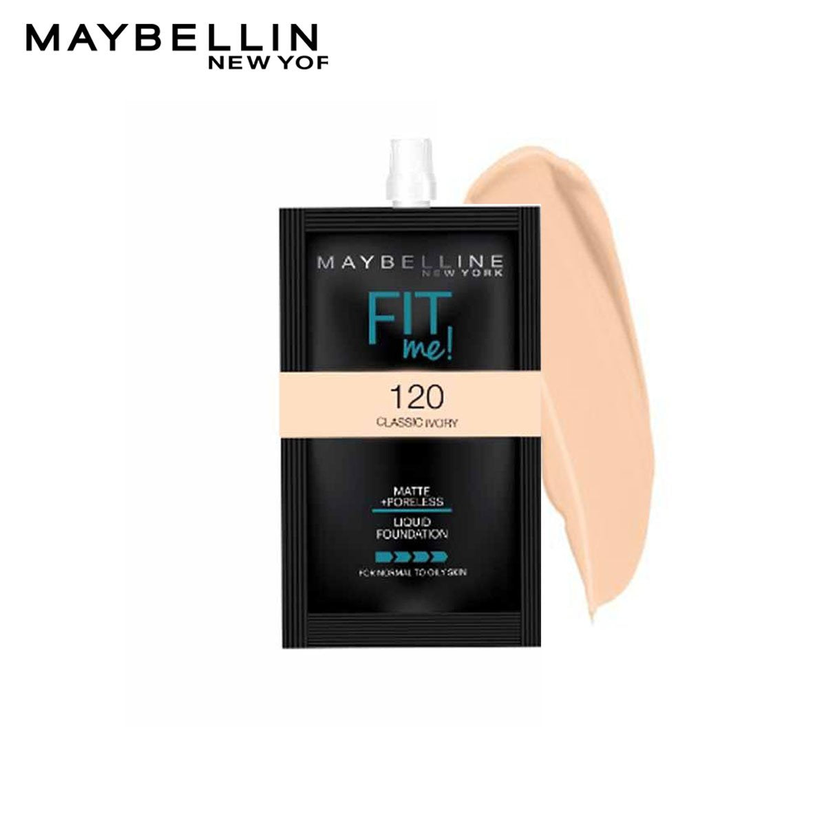 Maybelline - Fit Me Liquid Foundation 5ml - 120 Classic Ivory — image 1 — Meeshop Pakistan