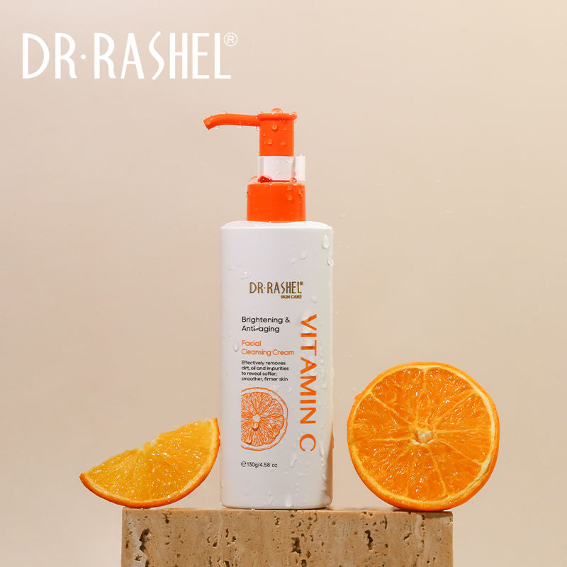 Dr Rashel - Vitamin C Brightening & Anti-Aging Facial Cleansing Cream - 130g — image 1 — Meeshop Pakistan