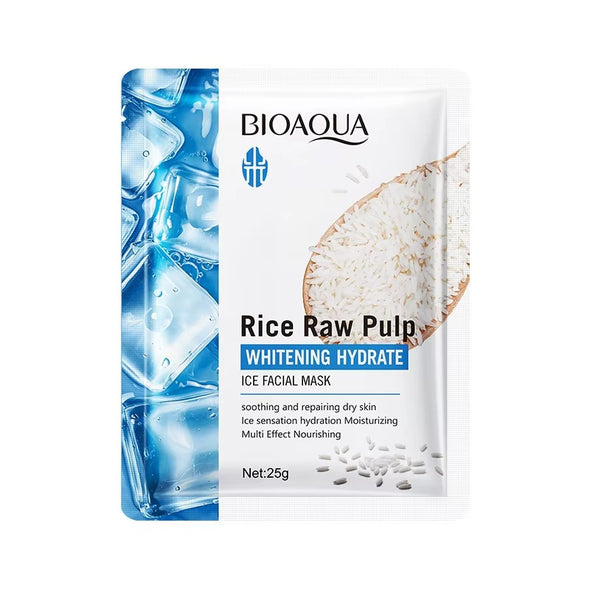 Bioaqua - Rice Ice Cooling Facial Sheet Mask 1S — image 1 — Meeshop Pakistan