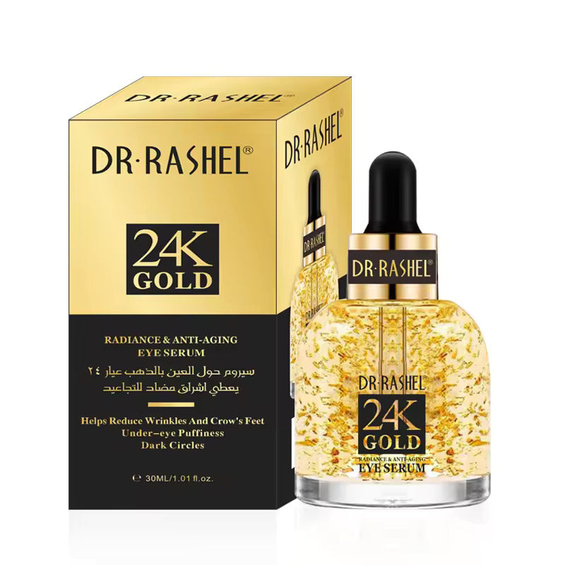 Dr Rashel - 24K Gold Radiance & Anti-Aging Eye Serum, 30ml — image 1 — Meeshop Pakistan