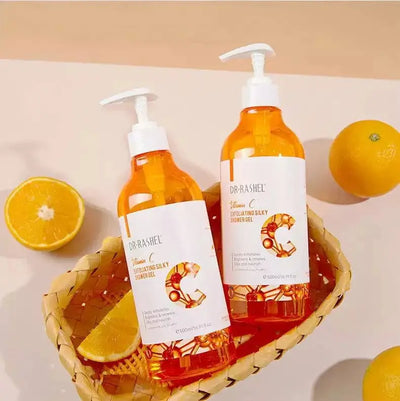 Dr Rashel - vitamin C whitening Exfoliating silky shower gel - 500ml