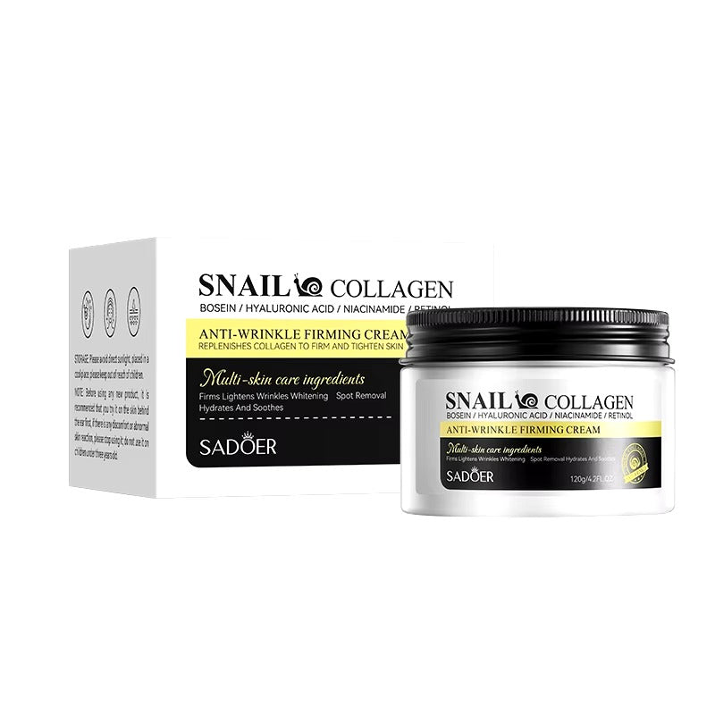 Sadoer - Snail Collagen Anti Wrinkle Firming Cream 120G — image 1 — Meeshop Pakistan