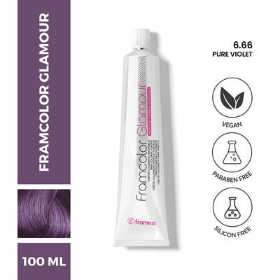Framesi - FramColor Glamour - 6.66 Pure Violet