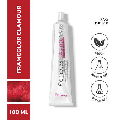 Framesi - FramColor Glamour - 7.55 Pure Red