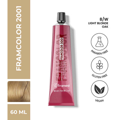 Framesi - FramColor 2001 - 8/W Light Blonde - Oak