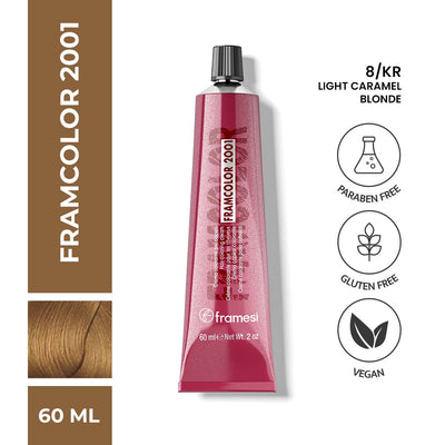 Framesi - FramColor 2001 - 8/KR Light Caramel Blonde