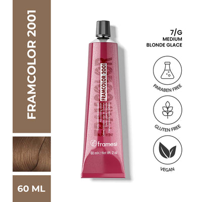 Framesi - FramColor 2001 - 7/G  Medium Blonde Glace