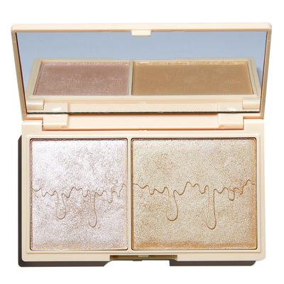 Revolution - I Heart Revolution Rose Gold Glow Mini Chocolate Highlighter Palette