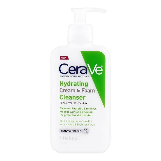 CeraVe - Hydrating Cream To Foam Cream Cleanser - 237ml — image 1 — Meeshop Pakistan