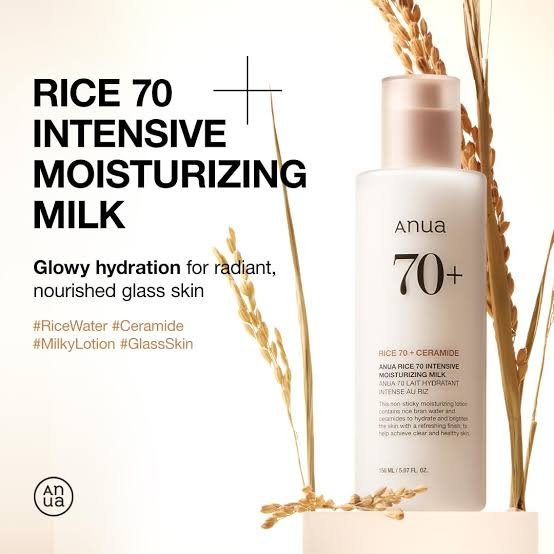 Anua - Rice 70 Intensive Moisturizing Milk - 150ml — image 1 — Meeshop Pakistan