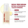 K-Secret - Seoul 1988 Serum Retinal Liposome 2 + Black Ginseng - 30ml